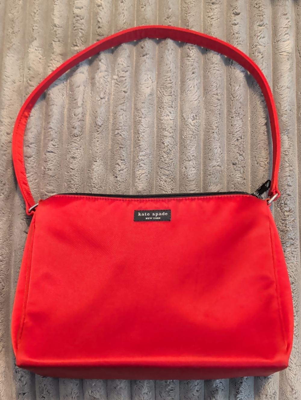 Kate Spade Red Nylon Shoulder Bag